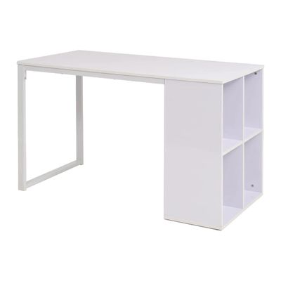 vidaXL Písací stôl 120x60x75 cm, biely
