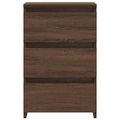vidaXL Nočné stolíky 2 ks hnedý dub 40x35x62,5 cm spracované drevo