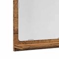 vidaXL Kúpeľňová skrinka staré drevo 40x11x37 cm kompozitné drevo