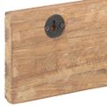 vidaXL Vešiak do predsiene s 5 háčikmi 100x2,5x15 cm recyklovaný masív