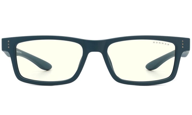 GUNNAR kancelářske/herní brýle  CRUZ KIDS SMALL (4-8) TEAL čirá skla BLF 35 NATURAL focus Brýle, kancelárské, herní, modré obroucky, cirá skla, pro deti 4-8 let