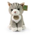 Plyšová mačka šedá 23 cm ECO-FRIENDLY SOFT