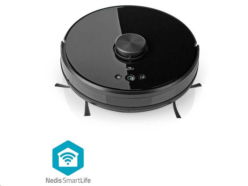 Robotický vysávač NEDIS WIFIVCL001CBK SmartLife