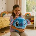 Cozy Noxxiez HW776 Stitch - hrejivý plyšový vankúš 3 v 1