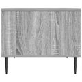 vidaXL Konferenčný stolík Sivý Sonoma 90 x 50 x 40 cm Kompozitné drevo