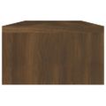 vidaXL Stojan na monitor hnedý dub 60x23,5x12 cm spracované drevo