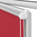 vidaXL Zatemňovacia roleta 124,4x230 cm, šírka látky 120 cm, červená