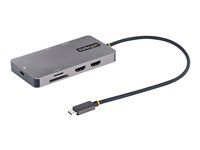 USB C Laptop Docking Station - Dokovacia stanica - USB-C / Thunderbolt 3 / Thunderbolt 4 - 2 x HDMI - 1GbE