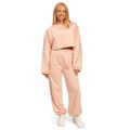 Dámska mikina Cropped Bliss Pink - BeastPink, veľkosť S, veľkosť oblečenia S