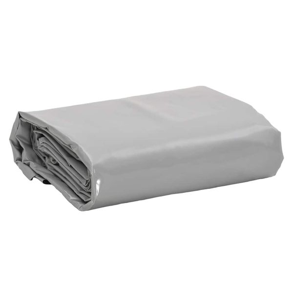 vidaXL Celta sivá 5x8 m 650 g/m²