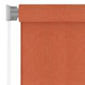 vidaXL Vonkajšia zatemňovacia roleta 140x140 cm oranžová