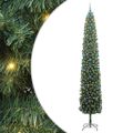 vidaXL Umelý vianočný stromček Zelená 300 cm PVC, oceľ a plast