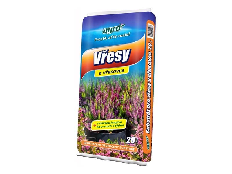 Substrát pre vresy a vresovce AGRO 20l