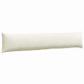 vidaXL Vankúše na pohovku 2 pcs Krémová 200 x 40 cm Kordúrová tkanina