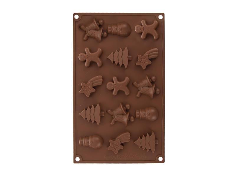 Forma na pečenie vianočných cukroviniek ORION 29x17x1,5cm Brown