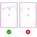 vidaXL Stolová doska 220x60x(2-6) cm neošetrený masív živé hrany