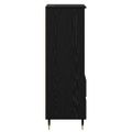 vidaXL Highboard Čierny dub 40 x 36 x 110 cm Kompozitné drevo
