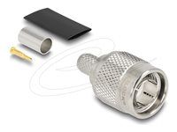 TNC plug for crimping RG-59 with matchin