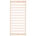 vidaXL Posteľný rám 75x190 cm malé jednolôžko masívne drevo