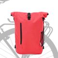 vidaXL Cyklistická taška Červená 31 x 13 x 58 cm Polyester