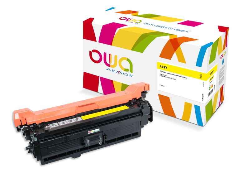 OWA Armor toner kompatibilný s CANON CRG-732 Y, 6400st, žltá/yellow