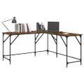 vidaXL Stôl dymový dub 149x149x75 cm kompozitné drevo