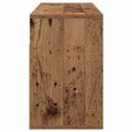 vidaXL Nízka skriňa so zásuvkou Staré drevo 87 x 27,5 x 43 cm