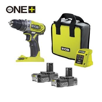 Ryobi, R18PD2-220S, 18V One Plus ™ priklepová vrtačka