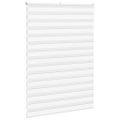 vidaXL Zebra roleta biela 165x230 cm šírka látky 160,9cm polyester