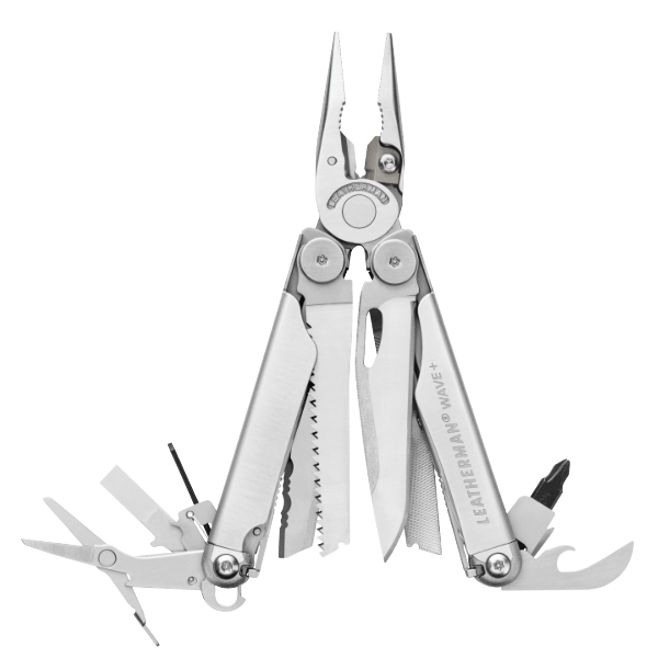 Leatherman LTG832524 WAVE PLUS multifunkčný nástroj 18 funkcií, nerez