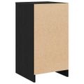 vidaXL Servírovacia skriňa Čierny dub 40 x 41 x 75 cm Kompozitné drevo