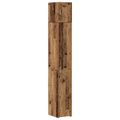 vidaXL Úložný kabinet so policami Staré drevo 30 x 42,5 x 225 cm