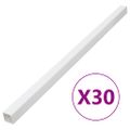 vidaXL Káblový rozvod 40x25 mm 30 m PVC