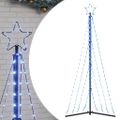 vidaXL LED vianočný stromček 339 LED modré 187 cm