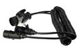 Spojovací špirálový adaptér z 15pin na 2x 7pin zástrčku (S+N) TRAILER CABLE 9, 24 V, 3,5 m SIXTOL