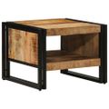 vidaXL konferenčný stolík 50x50x38 cm masívne hrubé drevo mango