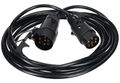Predlžovací 7-pinový kábel - závesná zásuvka+zástrčka TRAILER CABLE 7, 12V, 5m SIXTOL