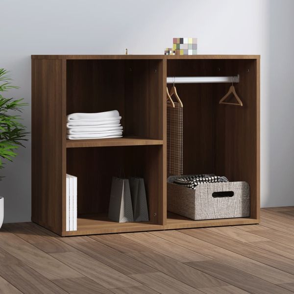 vidaXL Kozmetická skrinka hnedý dub 80x40x65 cm spracované drevo