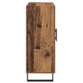 vidaXL Servírovacia skriňa Staré drevo 69,5 x 34 x 90 cm