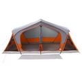 vidaXL Stan chata Šedá a oranžová 480 x 273 x 205 cm Polyester a oceľ