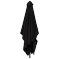 vidaXL Záhradný slnečník 200 x 300 cm Polyester Obdĺžnikový Čierna