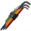 Súprava imbusových kľúčov 1,5-10 190mm Wera 950/9 Hex-Plux Multicolour, 9dielna Sada imbusových klíčů 1,5-10 190mm Wera 950/9 Hex-Plux Multicolour, 9dílná