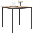 vidaXL Barový stôl 110 x 110 x 105 cm Masívne borovicové drevo