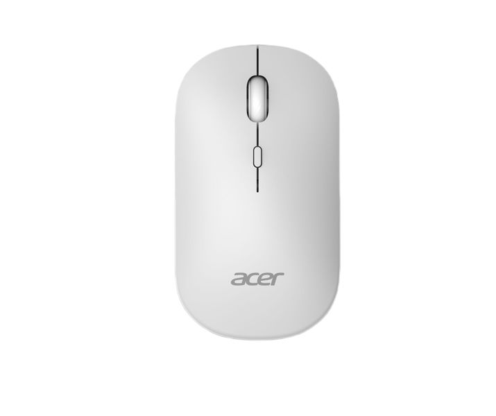 Acer AMR130/Ergonomická/Optická/1 600 DPI/USB+BT/Biela