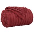 vidaXL Deky Bordeaux červená 150 x 130 cm 0.51 kg Flís