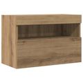vidaXL TV nástenná skriňa 60 x 30 x 40 cm dub artisan Kompozitné drevo