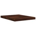 vidaXL Obdĺžnikový stôl 90 x 50 x 3,5 cm Obdĺžnikový Tmavohnedá