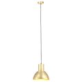 vidaXL Závesná lampa 25 W, mosadzná, okrúhla 28,5 cm E27