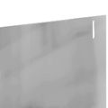 vidaXL Obrubník trávnika 20 ks 102 x 10 x 4 cm Oceľ Strieborná