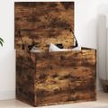 vidaXL Úložný box dymový dub 60x42x46 cm kompozitné drevo